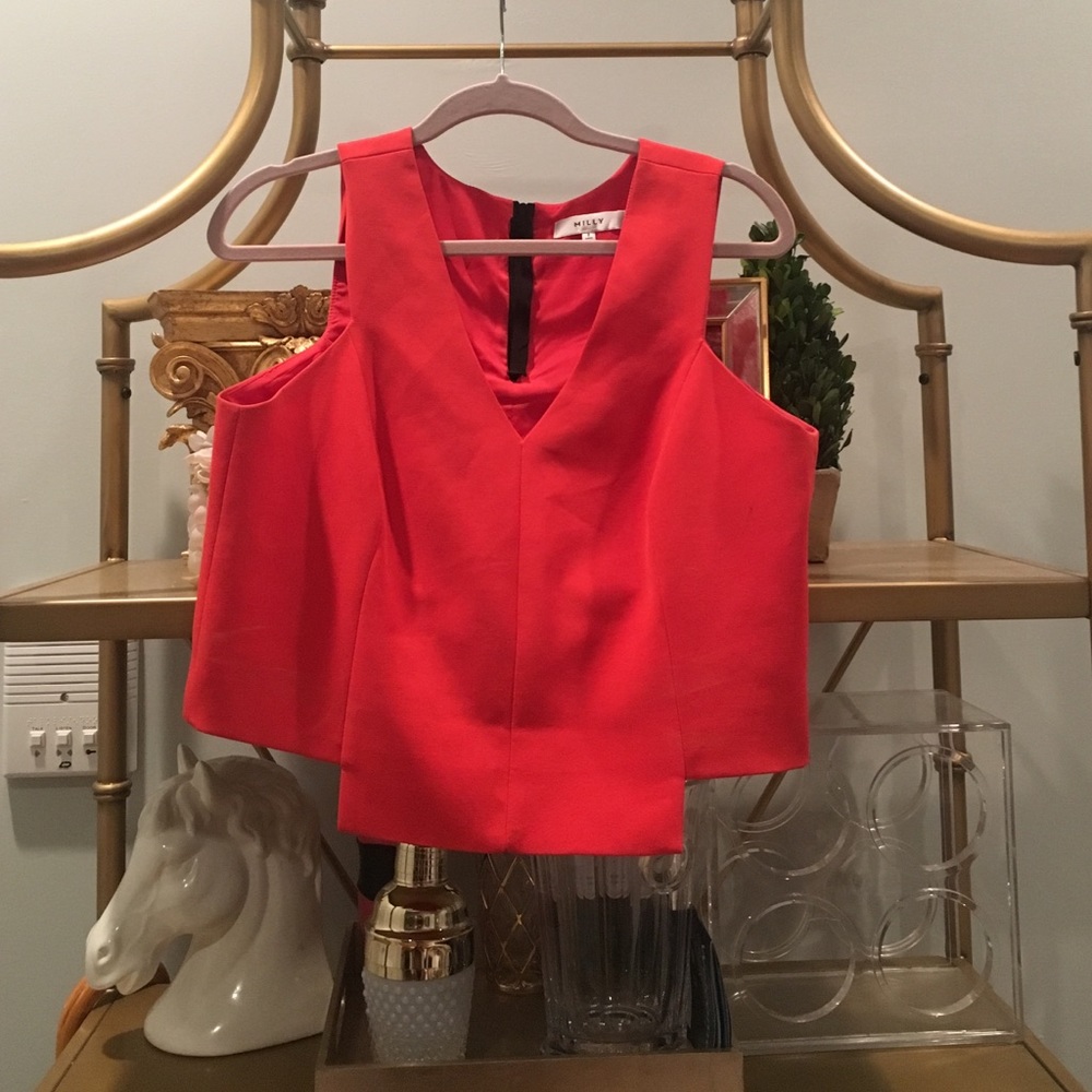 MILLY Cropped top